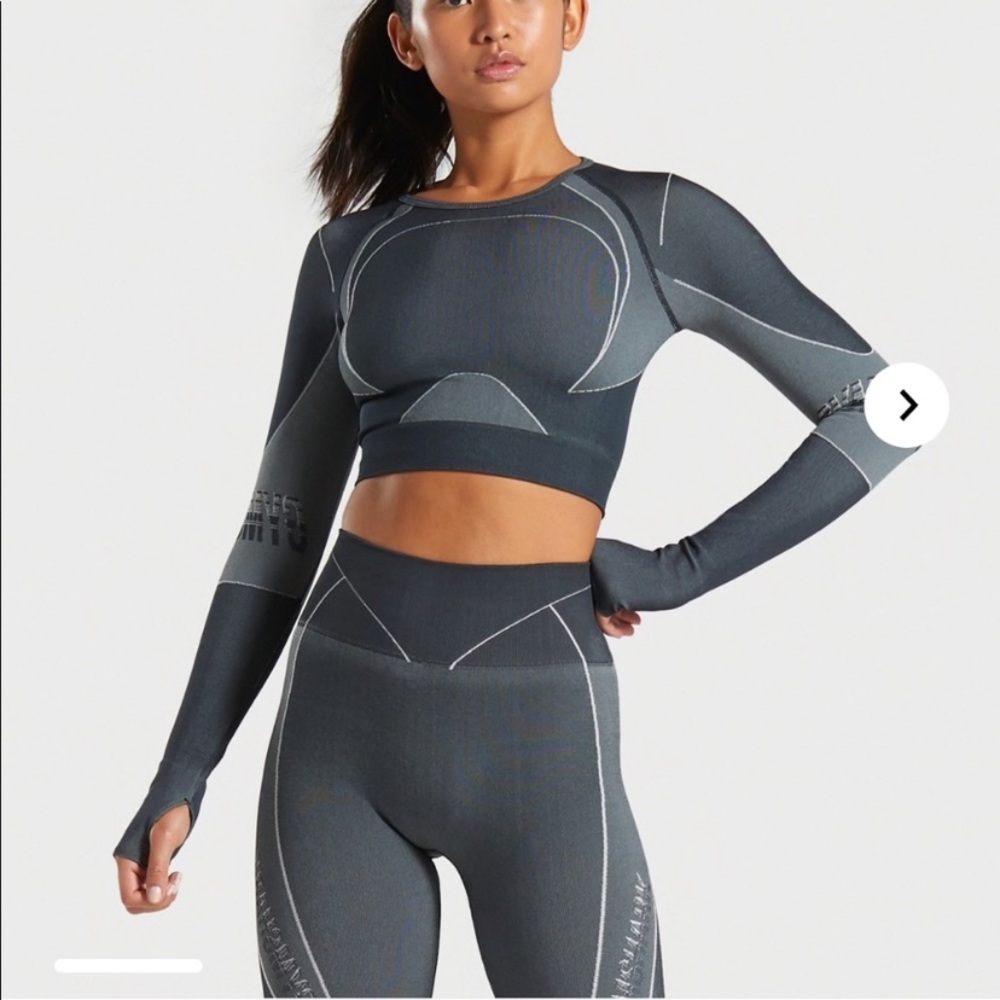 Gymshark turbo crop top